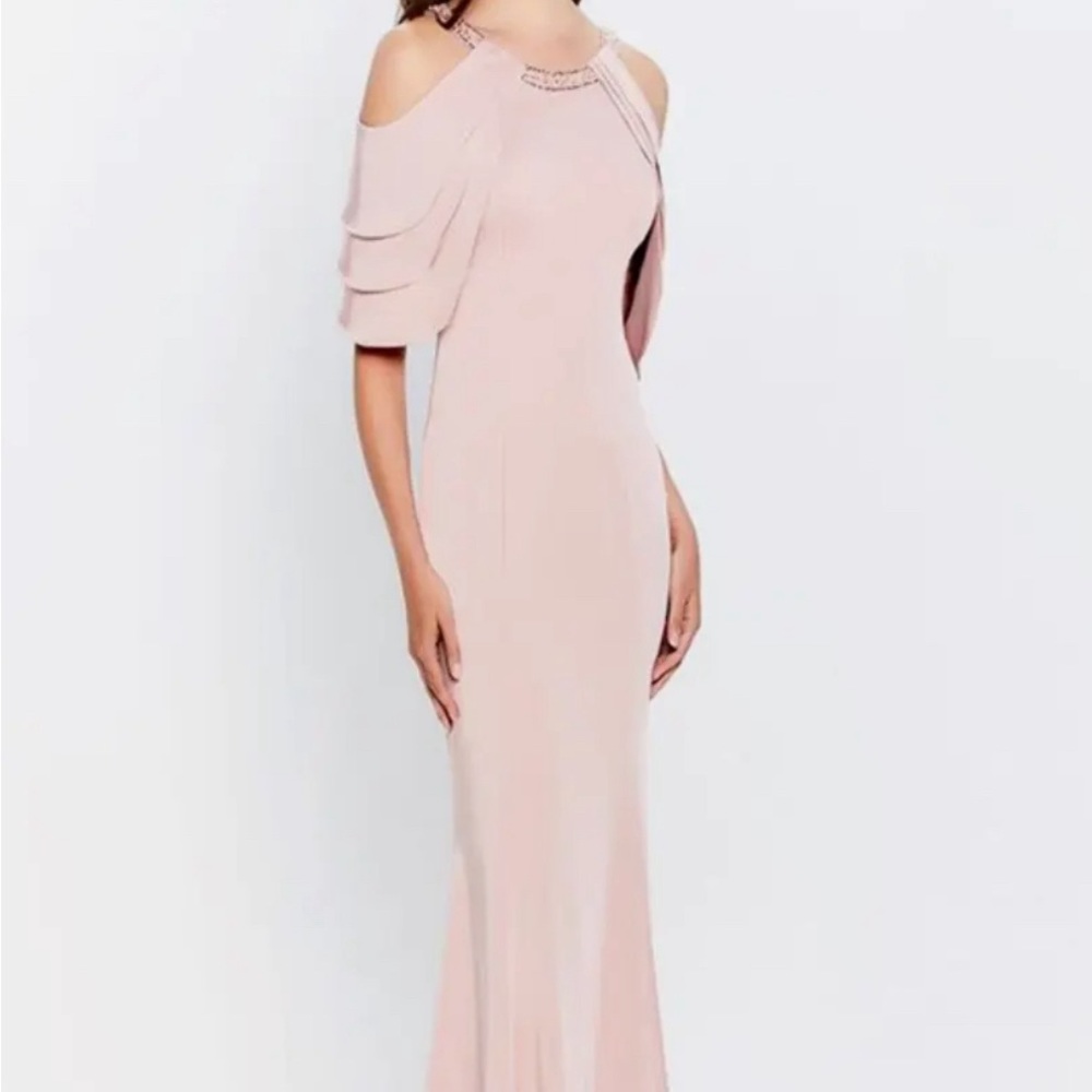 Mon Cheri Montage Evening Dress size 14 never worn.